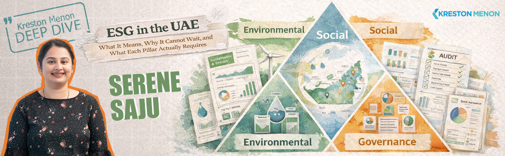 ESG in the UAE — What It Means, Why It Cannot Wait, and What Each Pillar Actually Requires